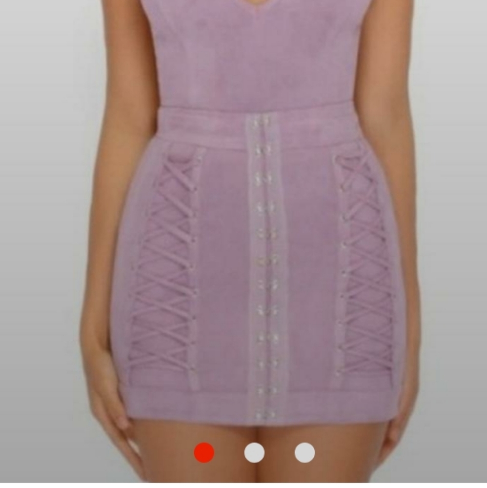 Oh Polly Lavender skirt